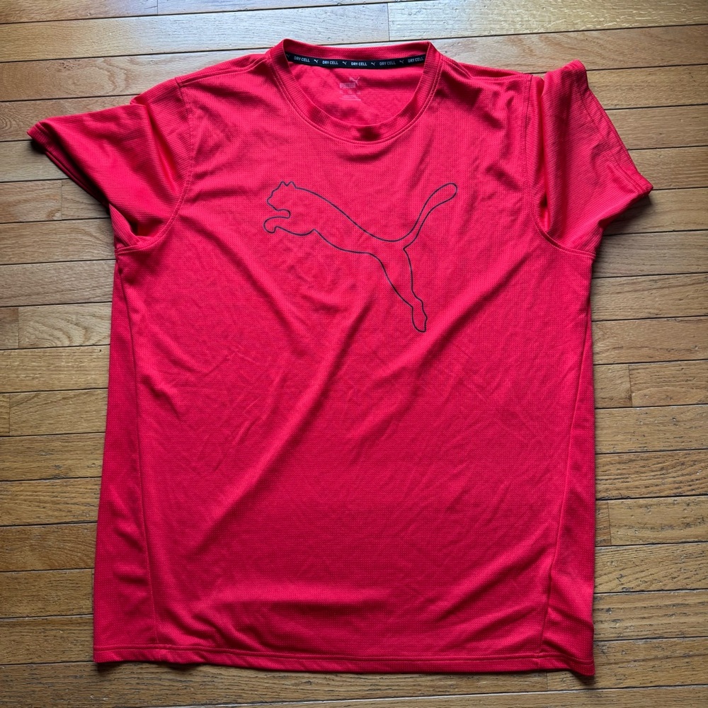 Puma Drycell Men’s Red Athletic T- Shirt XXL